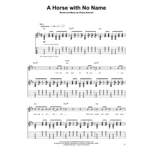 A Horse With No Name